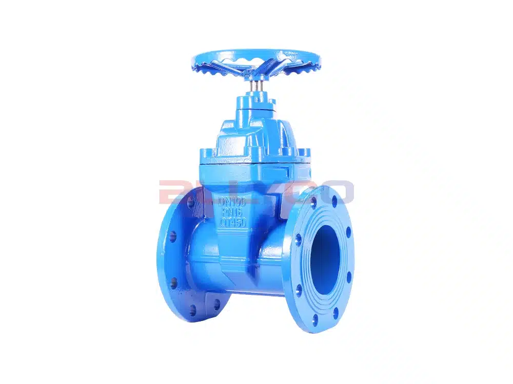 Ductile iron soft seal concealed rod gate valve Z45X-16Q