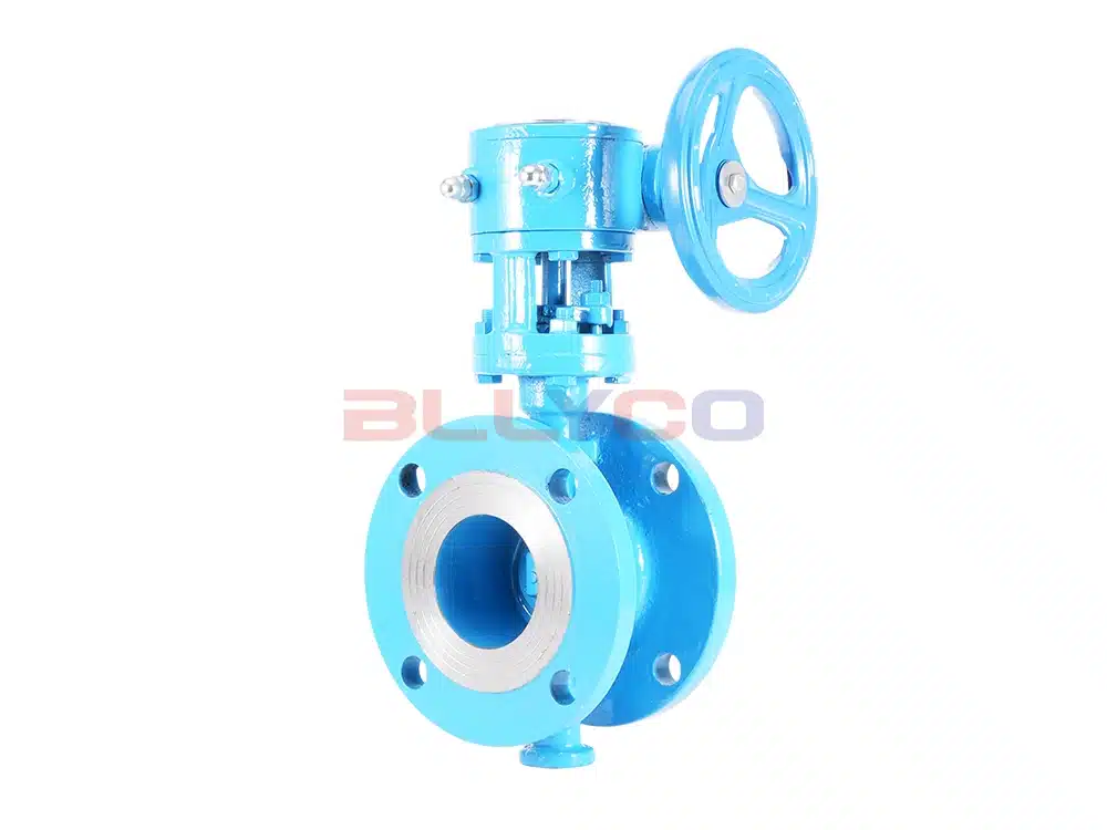Cast steel hard seal flange butterfly valve D343H-16C