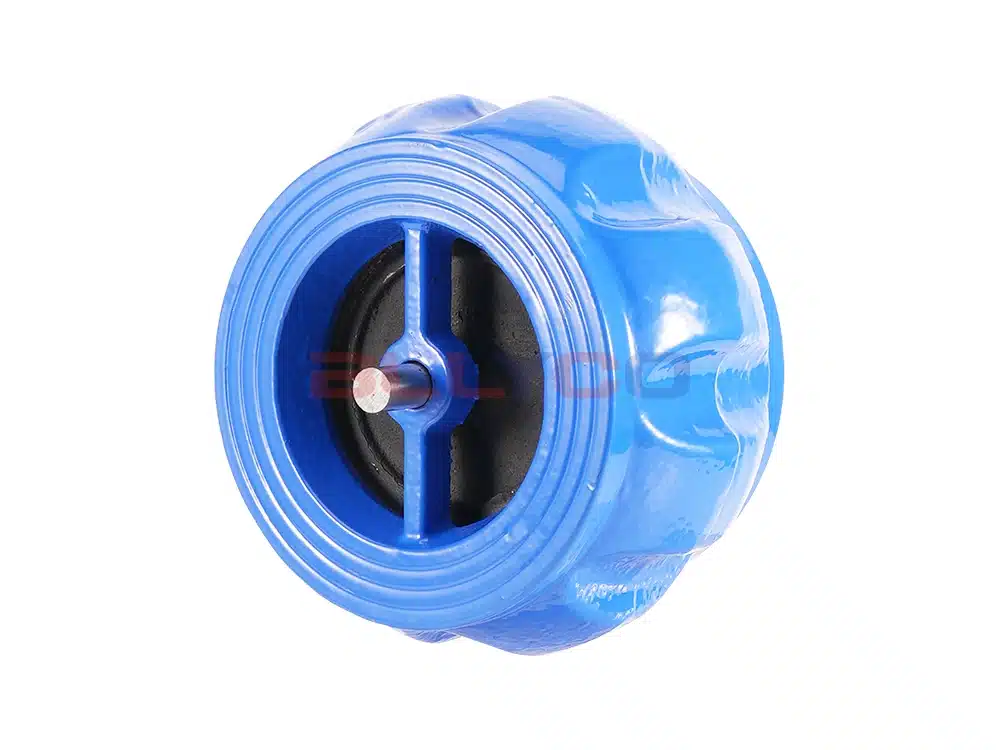 Ductile iron butt-clamp pumpkin check valve H71XT-16Q