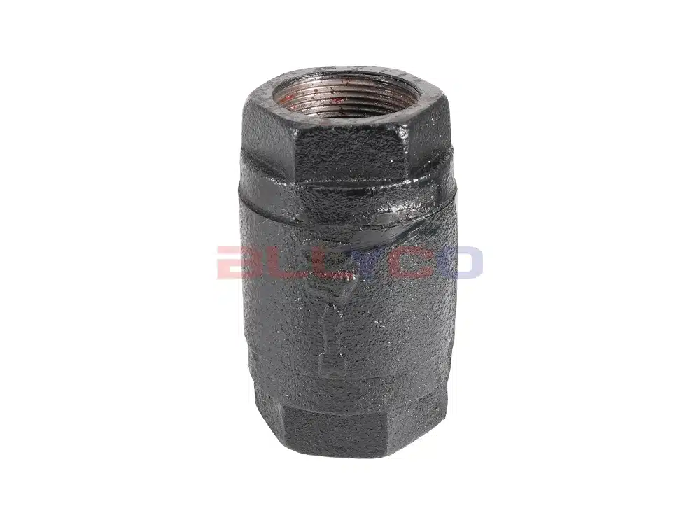 Cast iron vertical check valve H12T-16