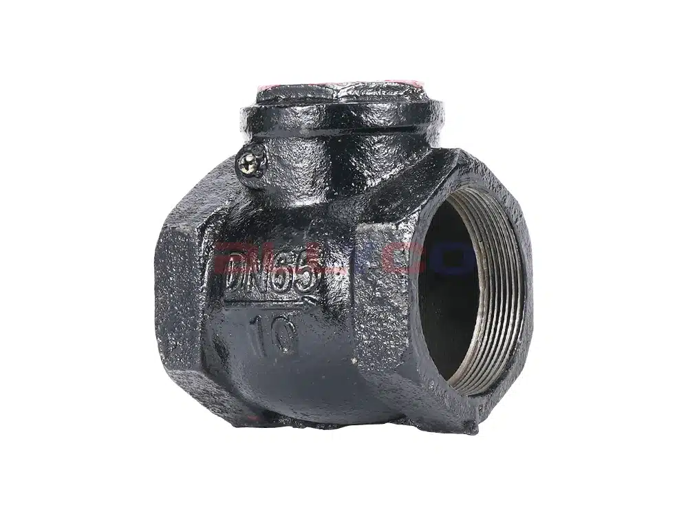 Cast iron swing check valve H14T-16