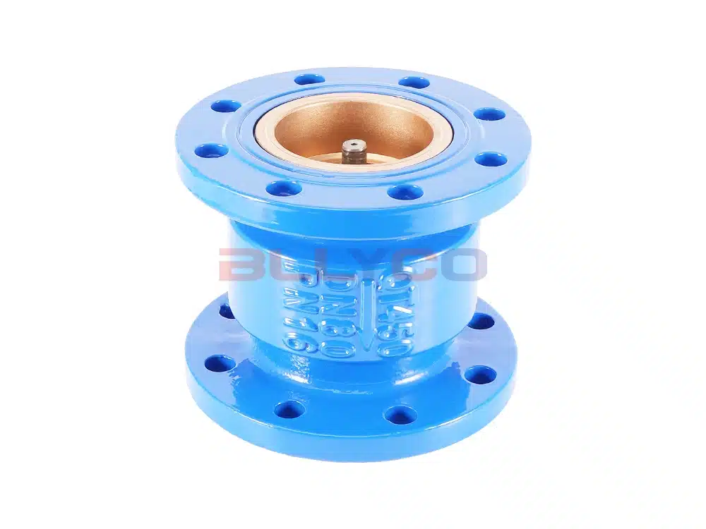 Ductile iron flanged muffler check valve HC41X-16Q