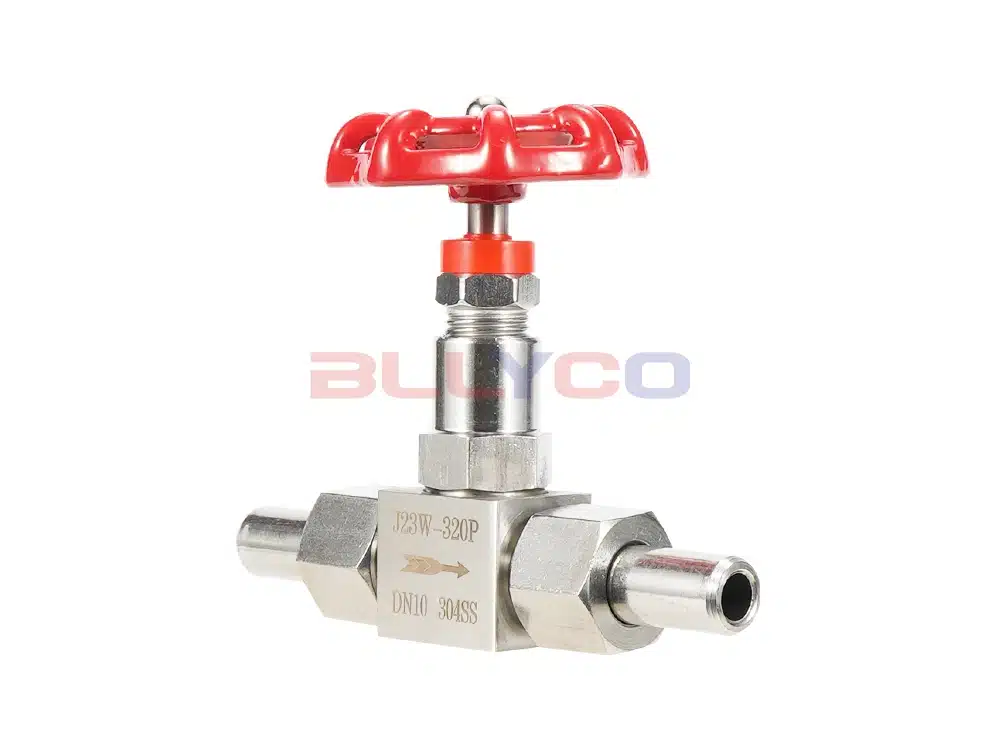 304 stainless steel welded needle valve J23W-160P