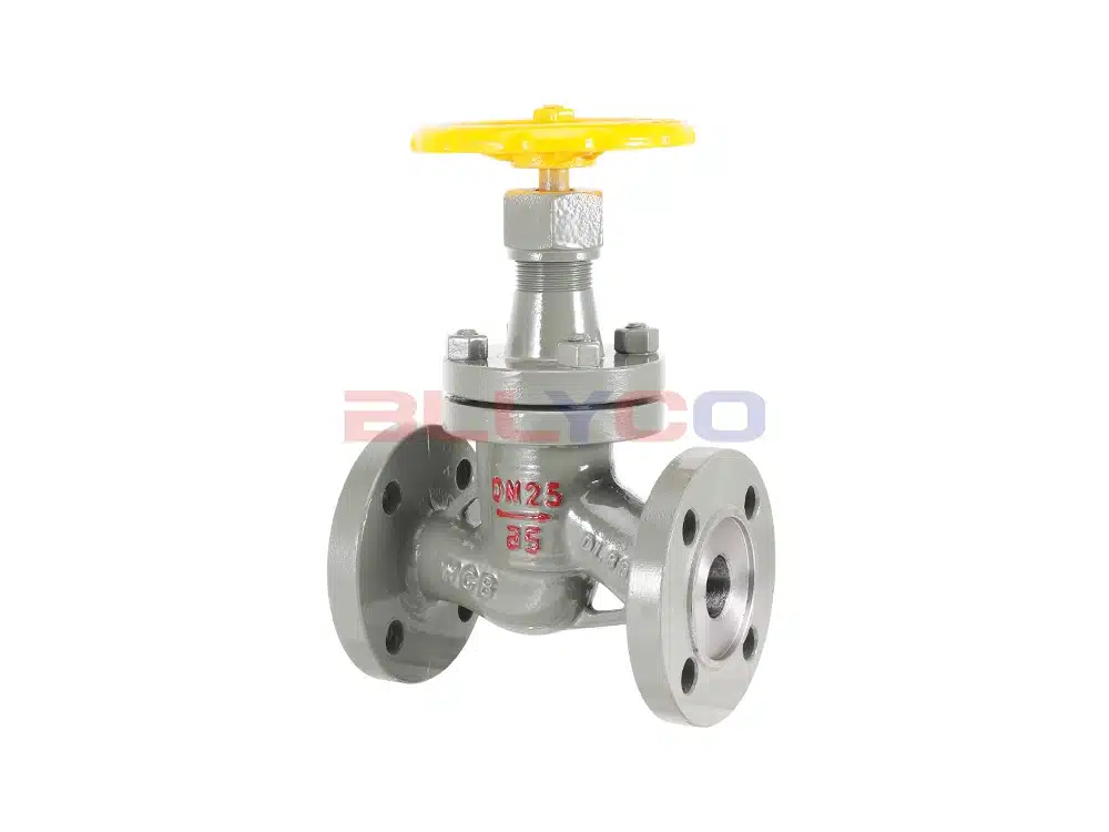 Cast steel ammonia disconnecting valve J41B-25C