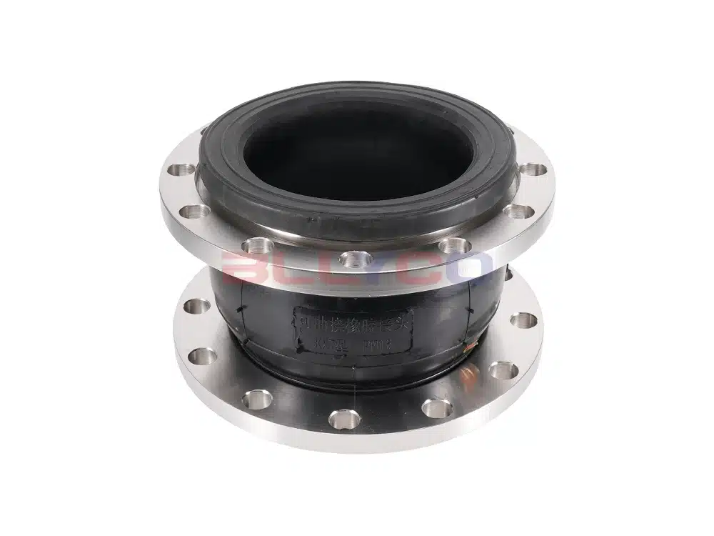Conector blando de goma con brida de acero inoxidable 304 KXT-16P