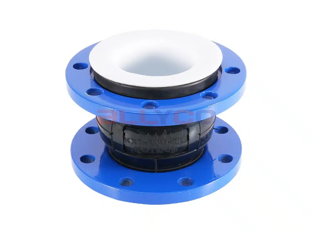 Brida de acero al carbono Revestimiento de caucho flúor Junta flexible KXTF4-16C