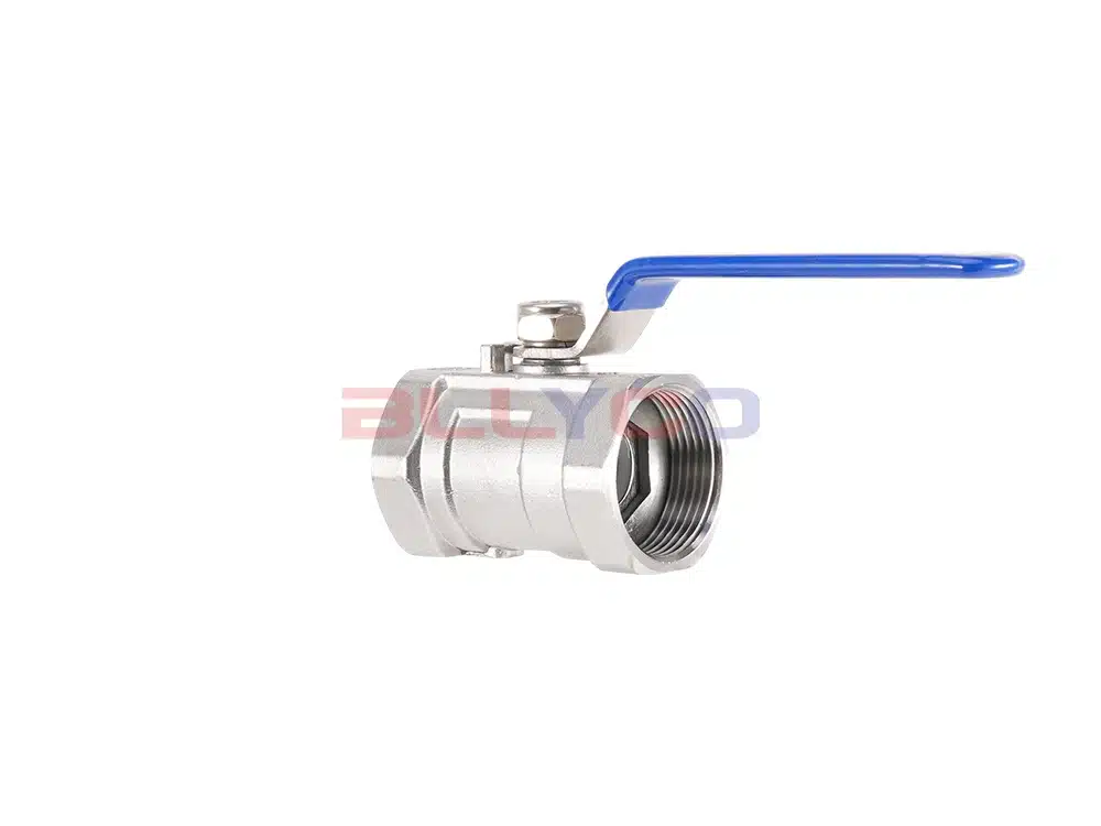304 stainless steel wire-button one-piece ball valve Q11F-16P