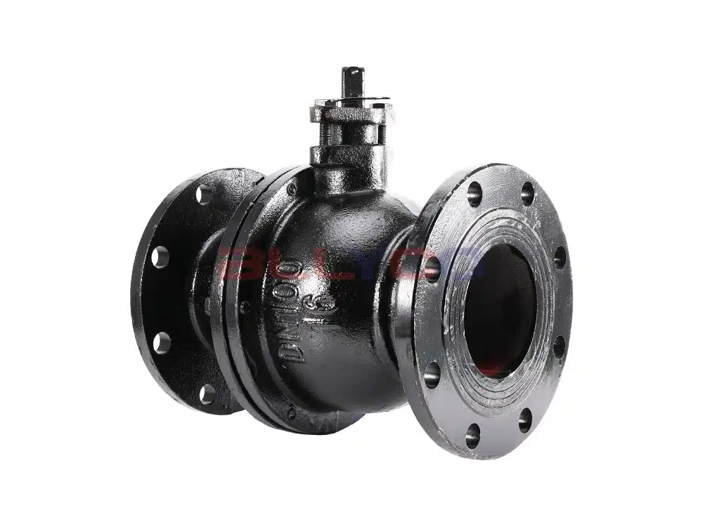 Cast iron flanged ball valve Q41F-16