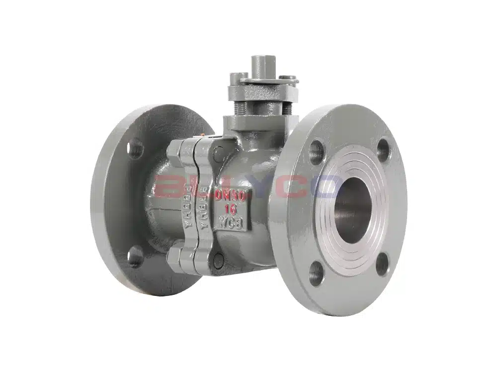 Cast steel flange ball valve Q41F-16C