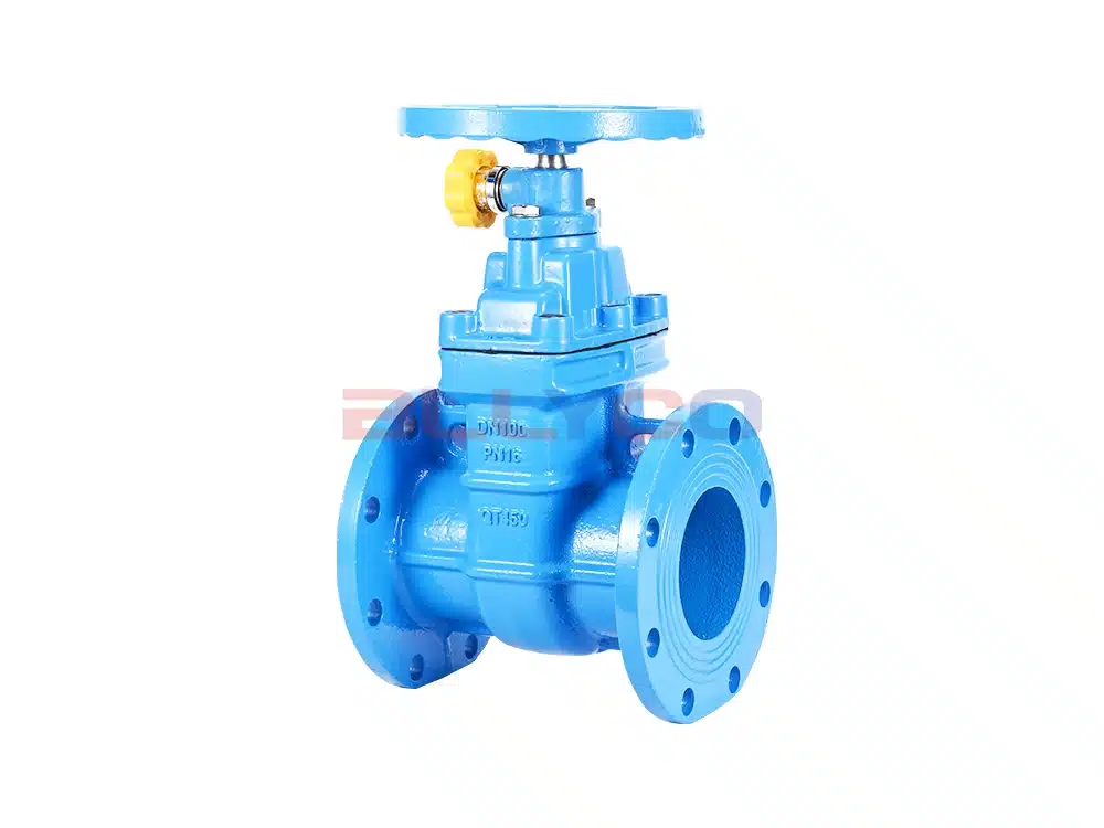 Ductile iron side locking hard seal gate valve SBZ45T-16Q