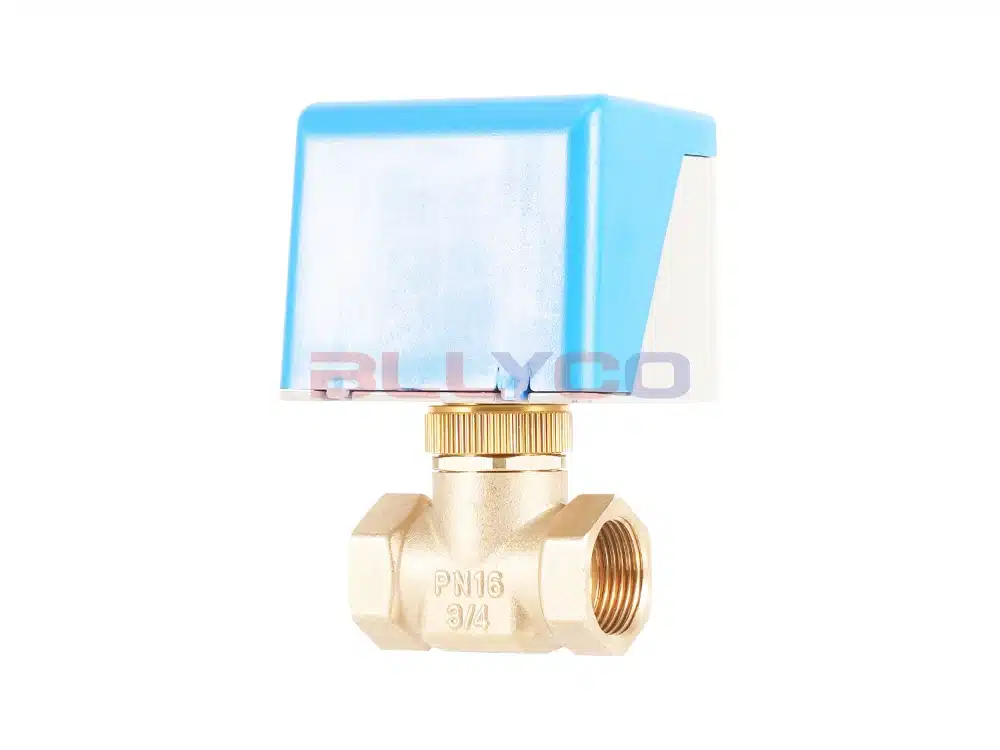 Valvole elettriche a 2 vie in ottone serie VA7010