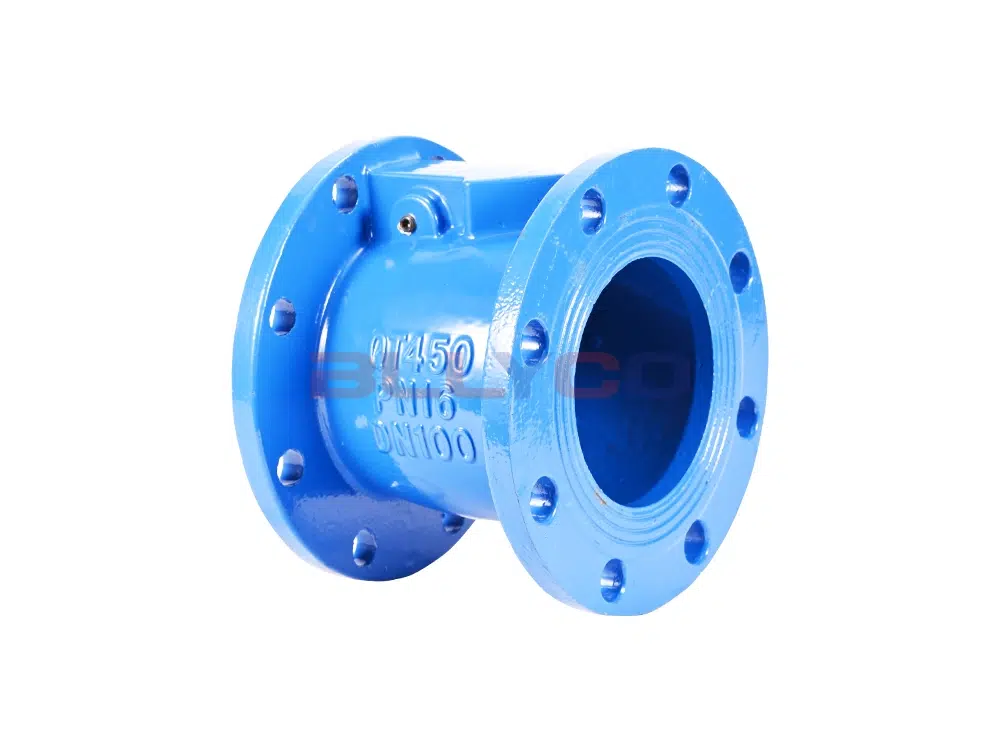 Ductile iron new sewage check valve HP44X-16Q