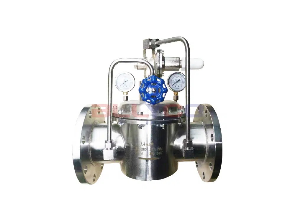 304 stainless steel steel body pilot operated pressure reducing valve 200X-16P