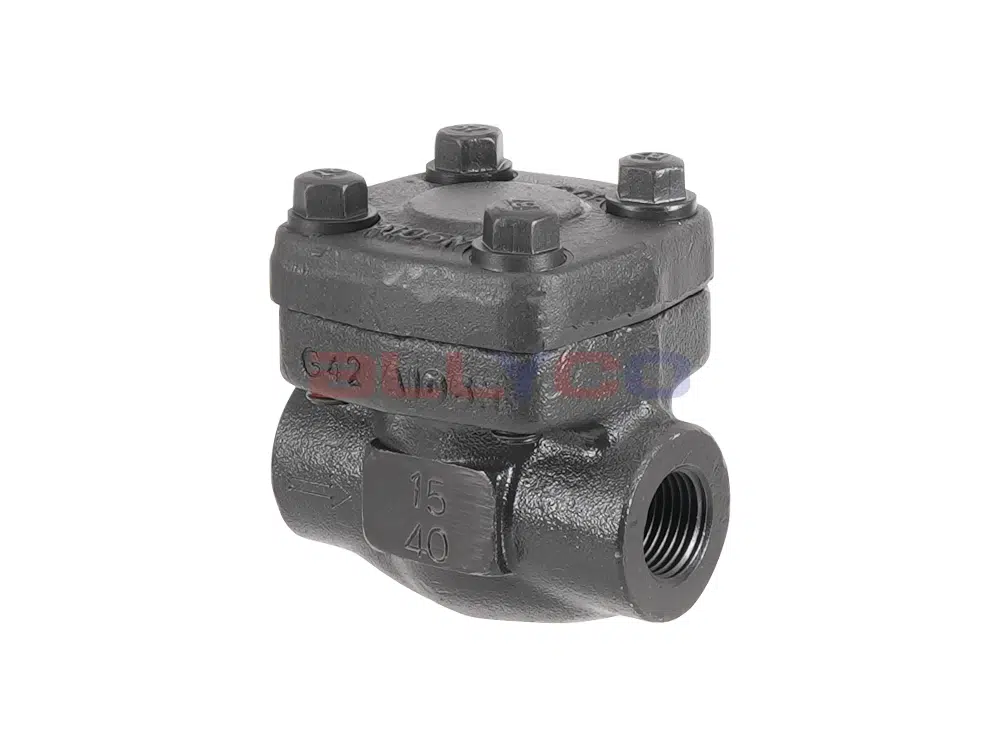A105N锻钢丝扣升降式止回阀 H11H-40C