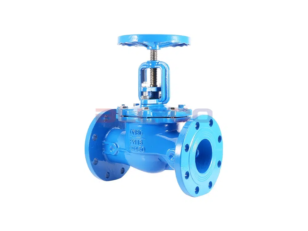 Ductile iron flanged globe valve J41X-16Q