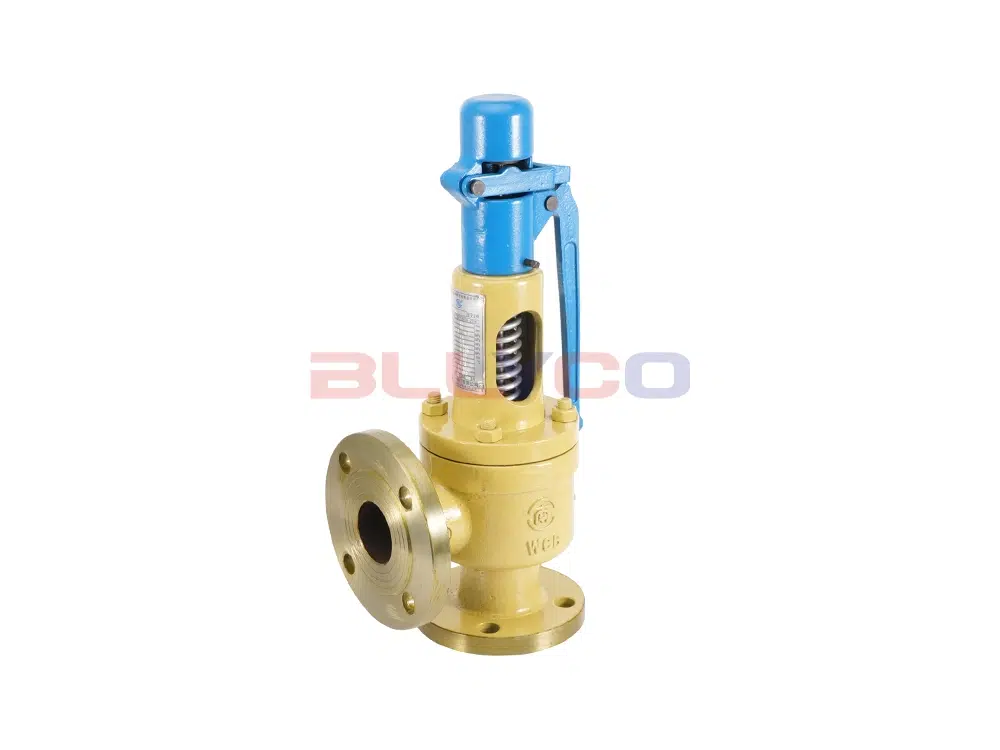 南一 铸钢带扳手弹簧微启式安全阀 A47H-16C